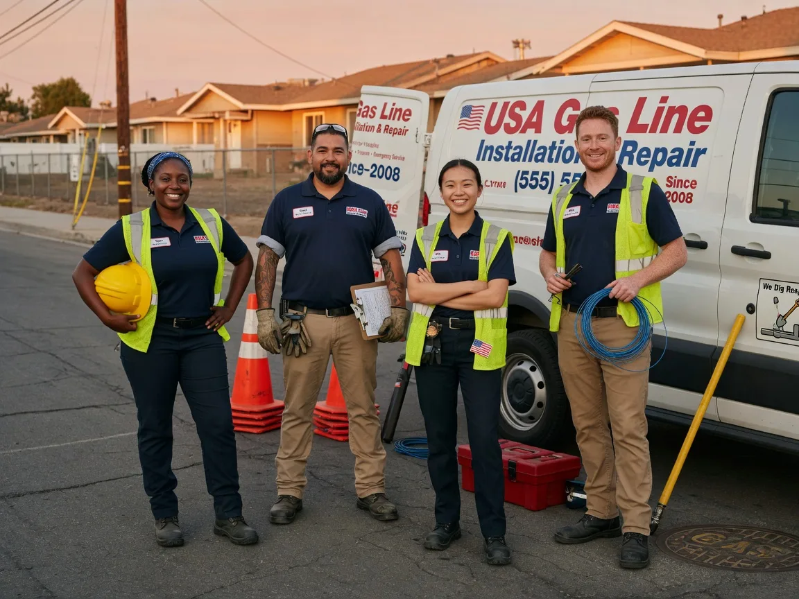 Gas Line Installation company in Moline, IL